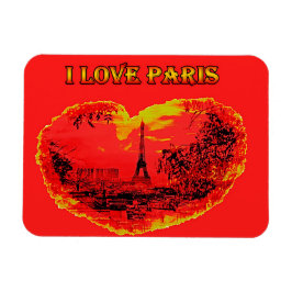 Flexibel Photo Magnet i kärlek paris