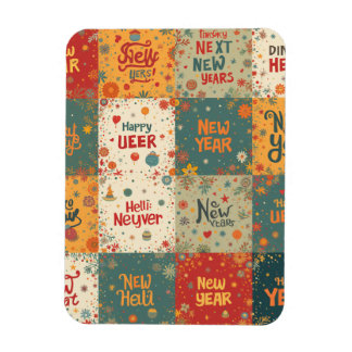 Flexibel Photo Magnet med nyårsvy