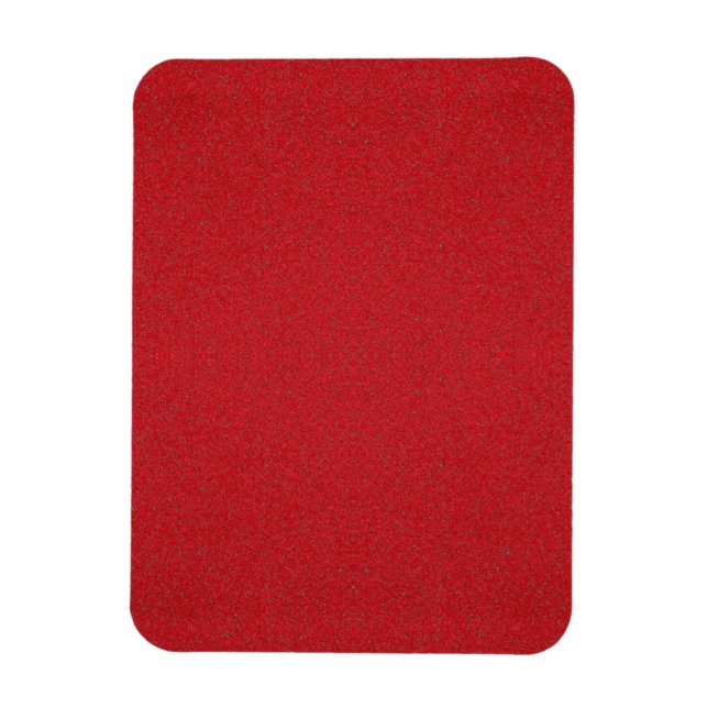 Flexibel Photo Magnet med texturerad röd Anpassnin (Vertikal)