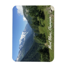 Flexibel Photo Magnet Mont Blanc chamonix