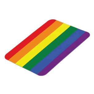 Flexibelt Magnet för LGBT-Pride (Vågrät)
