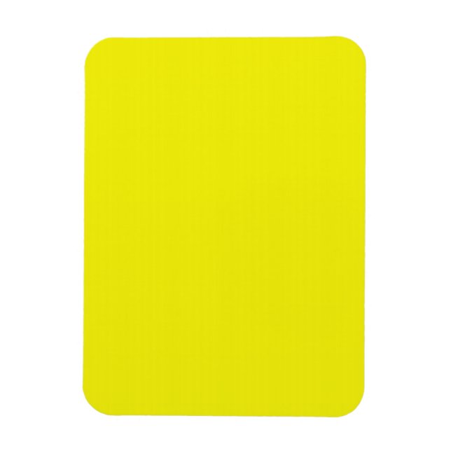 Flexibelt magnet med Bright Gult Background (Vertikal)