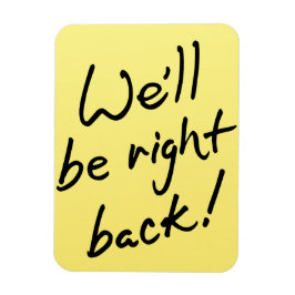 Flexibla fotomagneter - vi kommer högerna tillbaka magnet