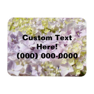 Flexibla magneter Lavendel Hortensia Blommor
