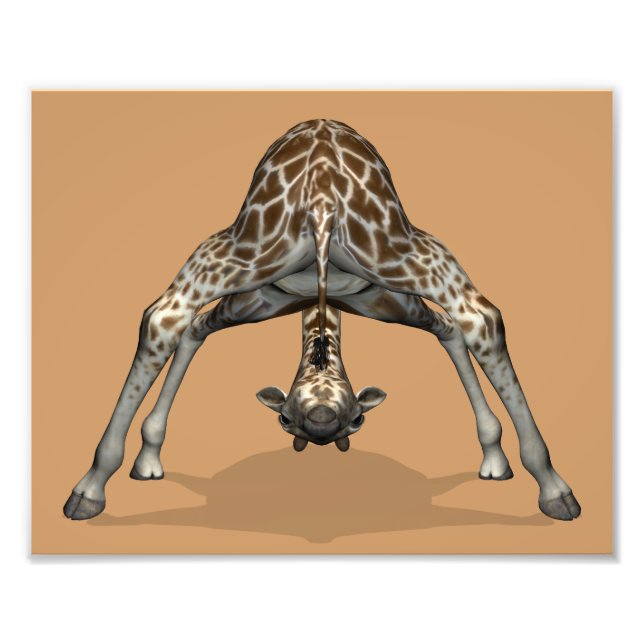 Flexible Giraffe Fototryck (Framsidan)