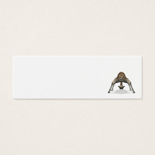 Flexible Giraffe Litet Visitkort