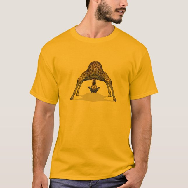 Flexible Giraffe T-Shirt (Framsida)
