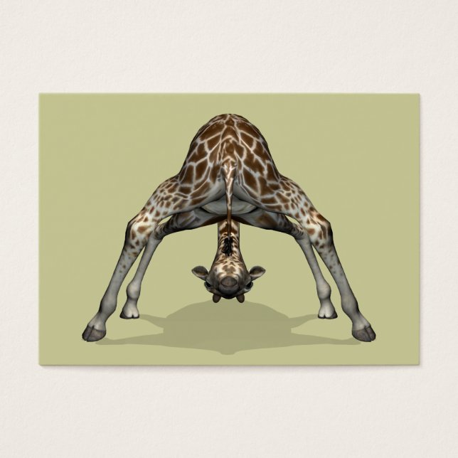 Flexible Giraffe Visitkort (Framsidan)