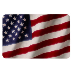 Flexible Photo Magnet - USA:s Flagga