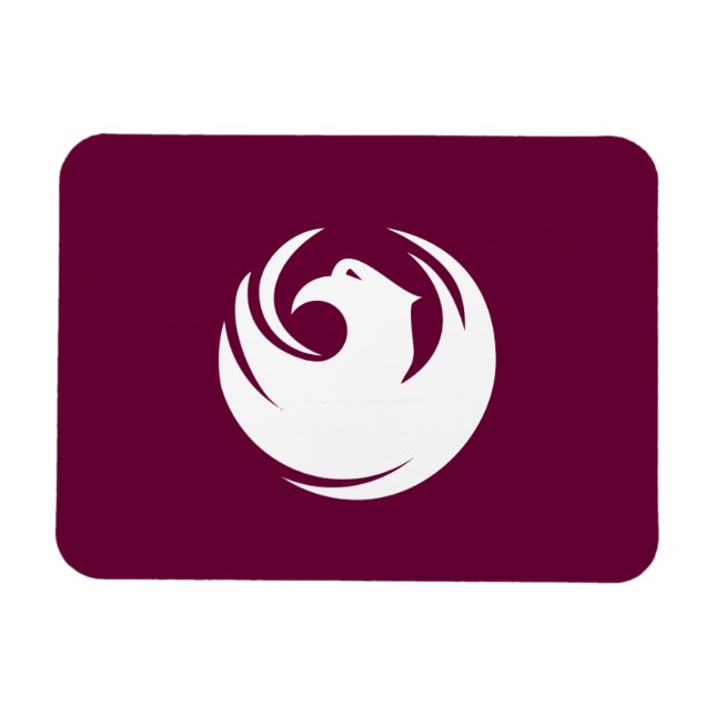 Flexible photo magnet with flag of Phoenix City (Horisontell)