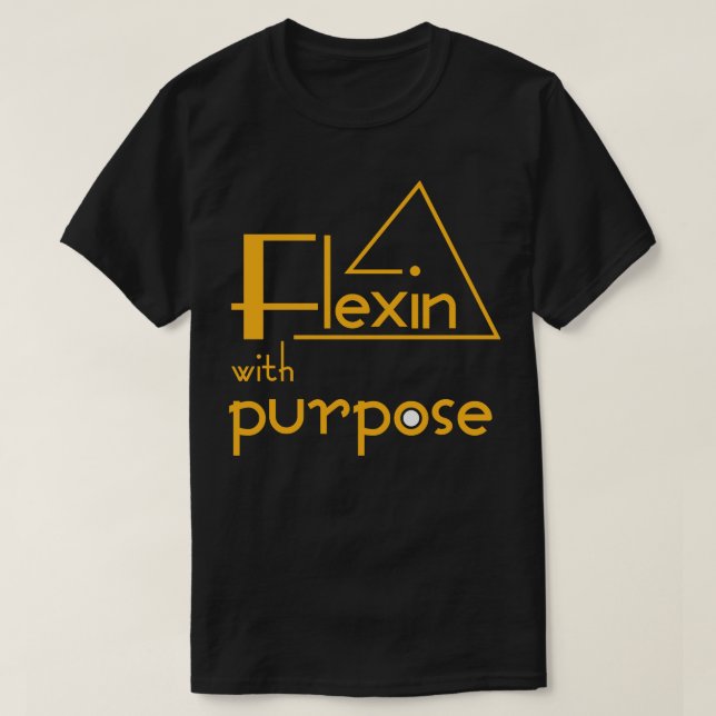 Flexin med syfte t shirt (Design framsida)
