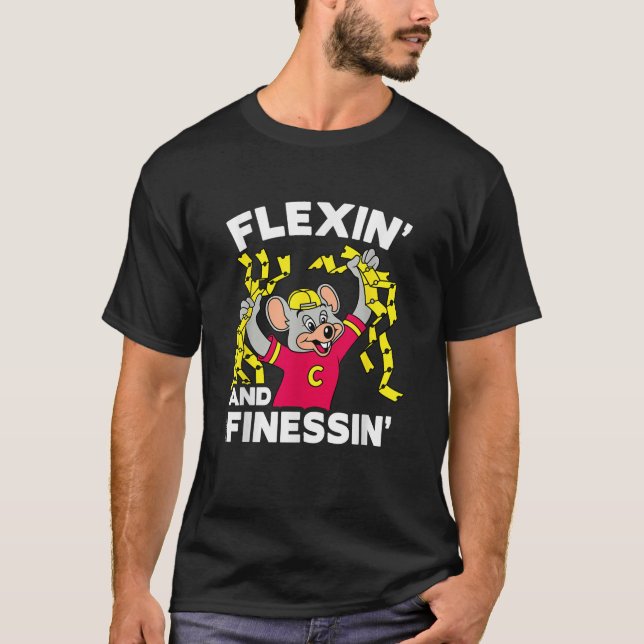 Flexin och finessin handfull av Biljett T Shirt (Framsida)