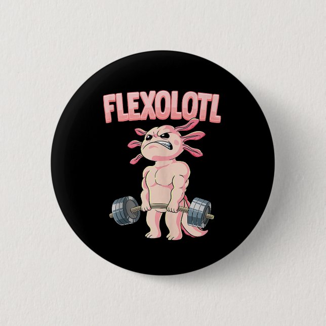 Flexolotl Axolotl Knapp (Framsida)