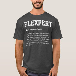 Flexpert Funny Dictionary Gym betyder T Shirt