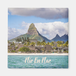 Flic en flac Mauritius strand Souvenir Magnet