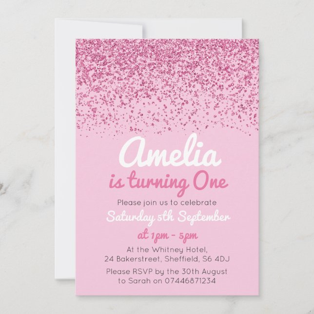 Flick kalasinbjudan inbjudningar (Framsida)