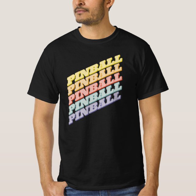 Flick My Balls - Funny Pinball T Shirt (Framsida)