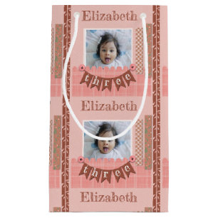 Flicka 3:e födelsedag Rosa