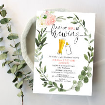 Flicka är Brewing Grey par babydusch