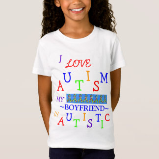Flicka Autismkärlek! ~-ungdomT-tröja T Shirt