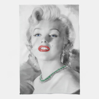 Flicka bästa vän mig 2 kökshandduk