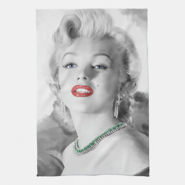 Flicka bästa vän mig 2 kökshandduk (Vertikal)