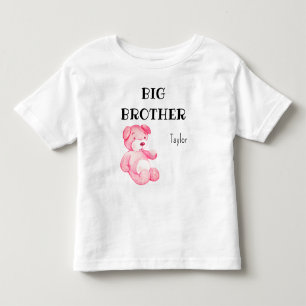 Flicka Bebisdopp Storebror Barn-Ungdom, Bebis T Shirt
