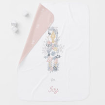 Flicka Blommigt Monogram Brev I Namn Initialer