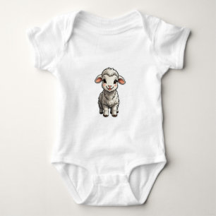 Flicka Bodywear tecknad T Shirt