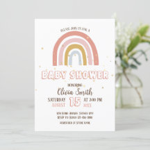 Flicka Boho Rainbow Baby Shower