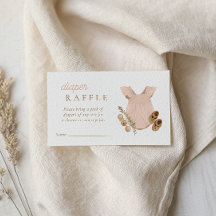 Flicka Clothesline Boho Diaper Raffle