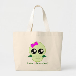 Flicka Cthulhu Jumbo Tygkasse