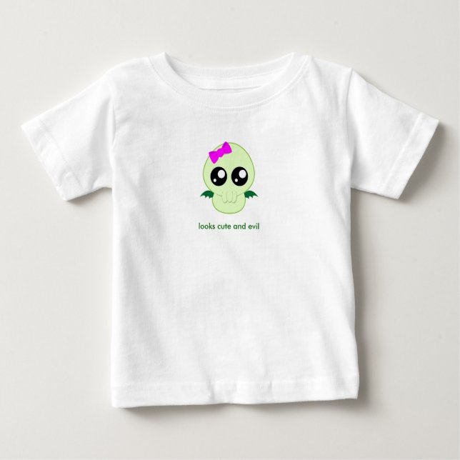 Flicka Cthulhu Tee Shirt (Framsida)