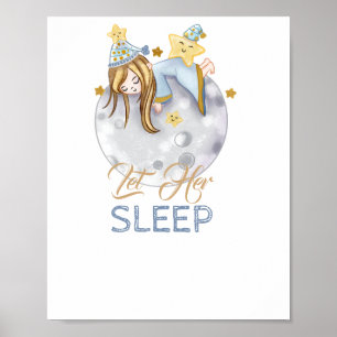 Flicka Cute Nursery Decor Poster