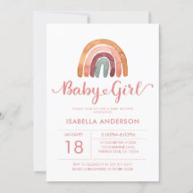 Flicka Cute Watercolor Boho Rainbow