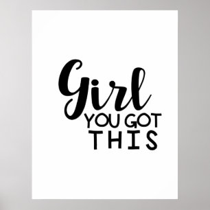 Flicka dig med Harna Poster