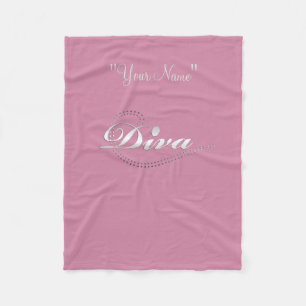 Flicka "Diva i utbildning", Fleecefilt