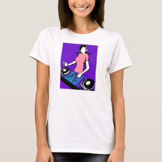Flicka Dj T Shirt