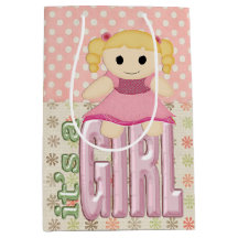 Flicka doll vid kanten