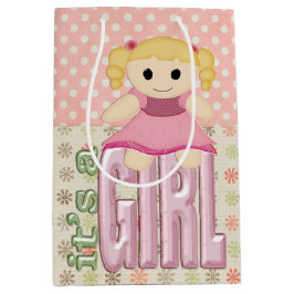 Flicka doll vid kanten