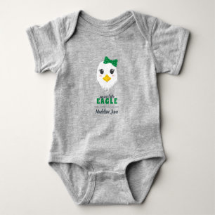Flicka Eagle Grönt Bodykostym T Shirt