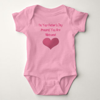 Flicka Fars dag Heart Tee