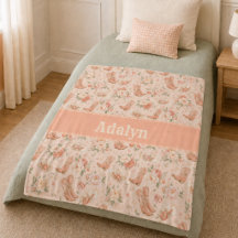 Flicka Fersken Western Coquette Shabby Chic Monogr