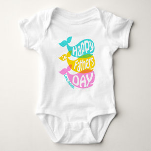 Flicka First Fars dag Shirt Whale Tee Shirt