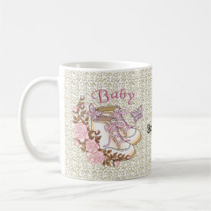 Flicka First Shoes Kaffemugg