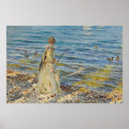 Flicka fiskar, Sargent 1913 Poster