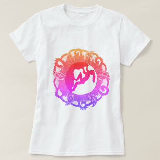 Flicka för stenklättringZen T-shirt