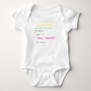 Flicka, första C++-programmet Tee Shirt