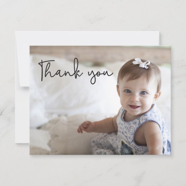 Flicka första födelsedag Anpassningsbar Photo (Framsida)