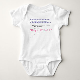 Flicka första Java-programmet Tee Shirt